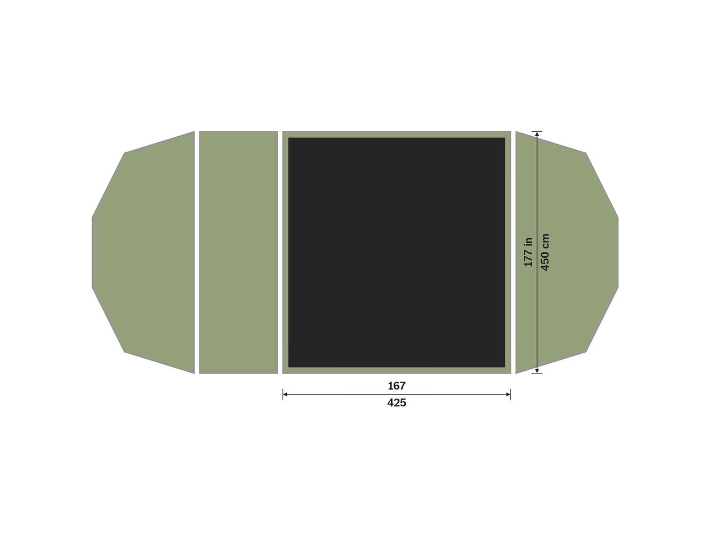 HILLEBERG Stalon XL floor 史特龍組件