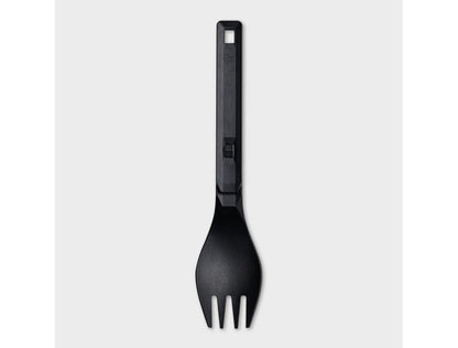 ZANE ARTS COMPACT ROOBE SPORK BLACK 摺疊叉匙 mabuvalley