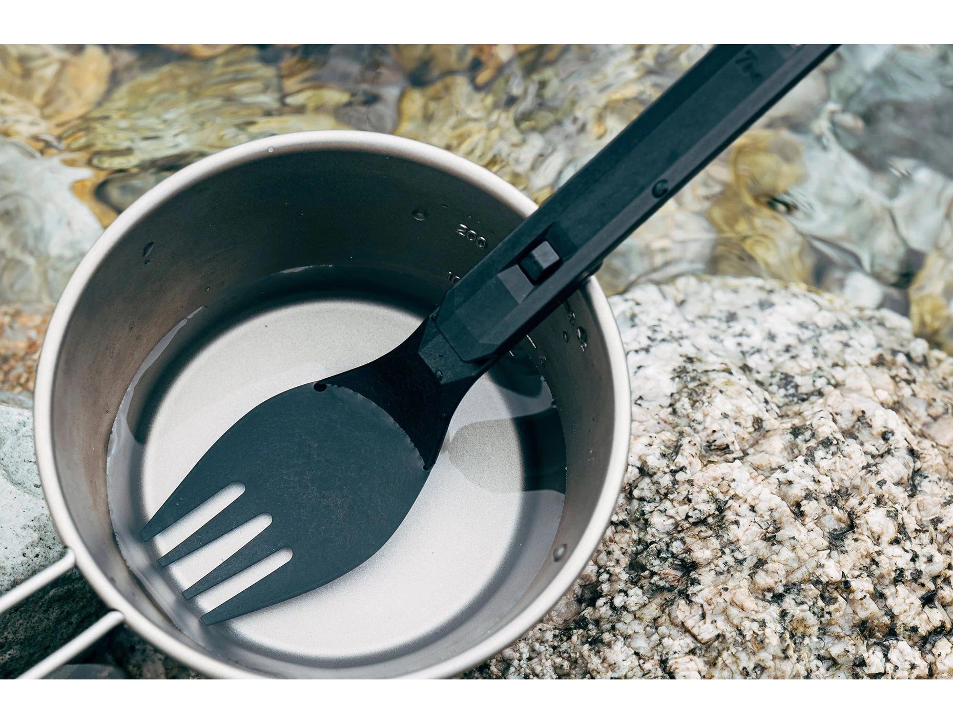 ZANE ARTS COMPACT ROOBE SPORK BLACK 摺疊叉匙 mabuvalley