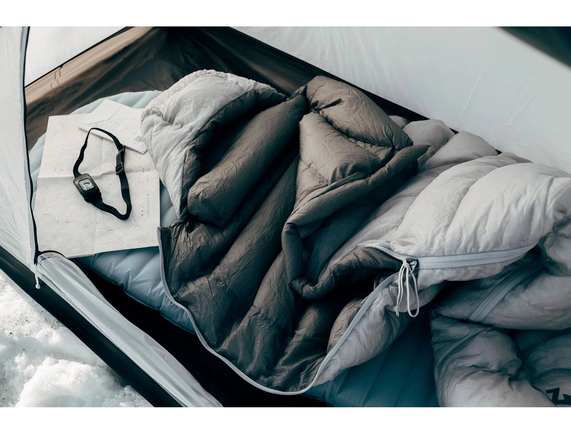 ZANE ARTS KUMO 鵝絨睡袋 mabuvalley