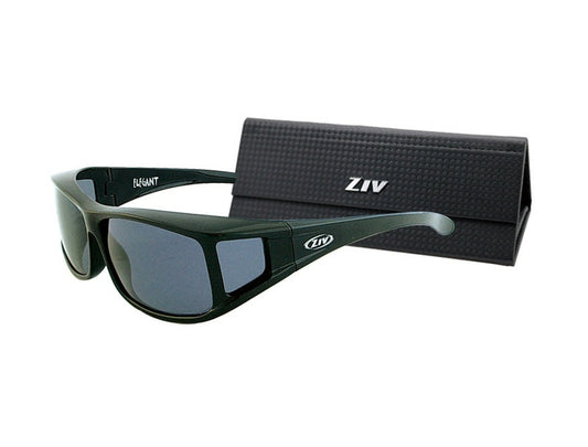 ZIV ELEGANT 外掛偏光太陽眼鏡 亮黑框 23-S100001 mabuvalley