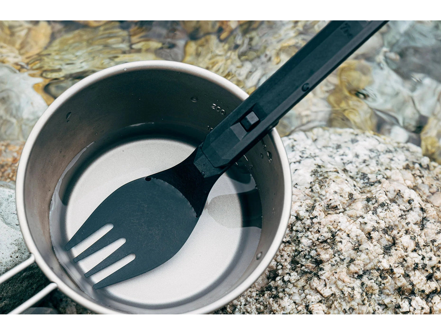 ZANE ARTS COMPACT ROOBE SPORK BLACK 摺疊叉匙