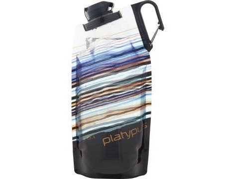 Platypus 軟式握把水瓶 750ml 橘色天際線 DuoLock SoftBottle 09899