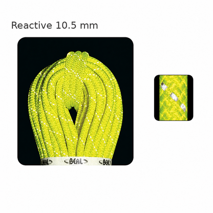 BEAL REACTIVE 10.5 mm 反光救援靜力繩 - 裁切零售 mabuvalley