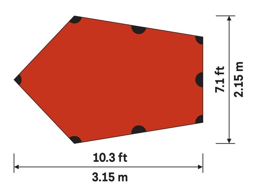 HILLEBERG Tarp 5 UL 天幕