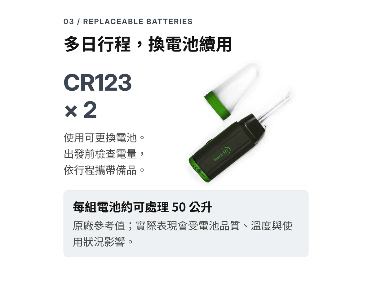 Katadyn Steripen Adventurer Opti 紫外線淨水器