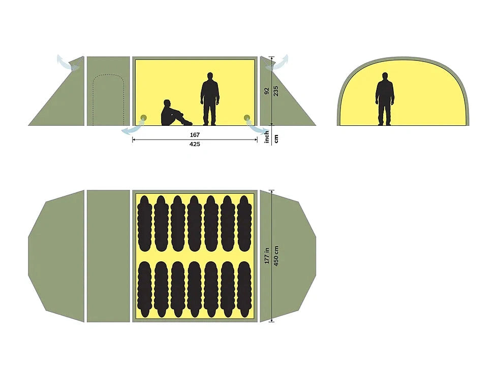 HILLEBERG Stalon XL inner tent 史特龍內帳組件